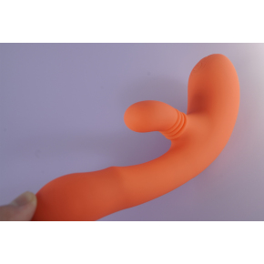 Вибратор с вращающимся клиторальным стимулятором Amovibe Vibella