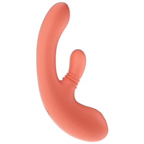 Вибратор с вращающимся клиторальным стимулятором Amovibe Vibella