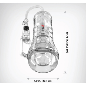 Мастурбатор с вакуумной помпой ViewTube Vac XXL Pump