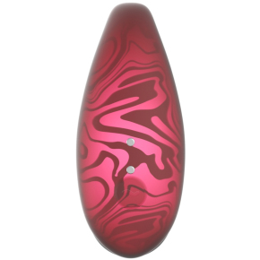 Вибратор с управлением через приложение Amovibe Twin Plus, красный