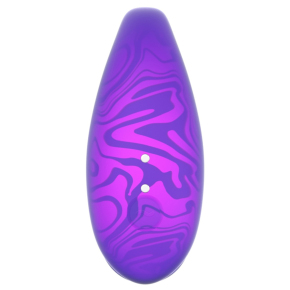 Вибратор с управлением через приложение Amovibe Twin Plus, фиолетовый