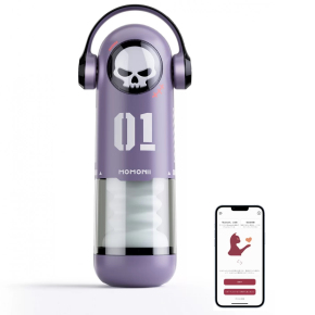 Автоматический мастурбатор с приложением Momonii Skull Men