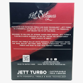 Мужской вибростимулятор Hot Octopuss Jett Turbo