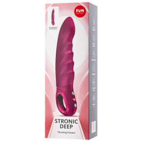 Пульсатор Fun Factory Stronic Deep, бордовый
