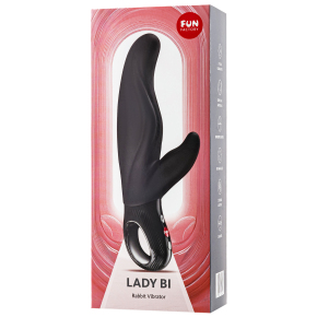Вибратор-кролик Fun Factory Lady Bi, черный