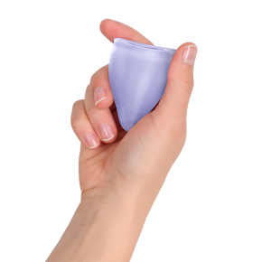 Менструальная чаша Fun Factory Fun Cup Size A, фиолетовая