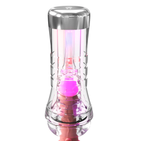 Мастурбатор в тубе с подсветкой Pipedream PDX Elite ViewTube XXL