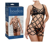 Портупея в виде сетки из кожаных полос Boudica