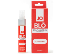 Гель для глубокого горла со вкусом клубники System JO BLO Strawberry, 30 мл