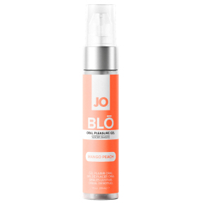 Гель для глубокого горла со вкусом манго и персика System JO BLO Mango Peach, 30 мл