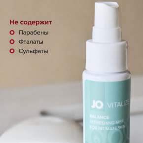 Освежающий интимный спрей System JO Vitalize Balance, 60 мл