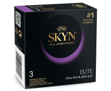 Тонкие безлатексные презервативы Skyn Elite, 3 шт.