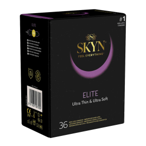 Тонкие безлатексные презервативы Skyn Elite, 36 шт.