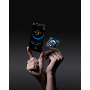 Безлатексные презервативы с дополнительной смазкой Skyn Extra Lubricated, 10 шт.