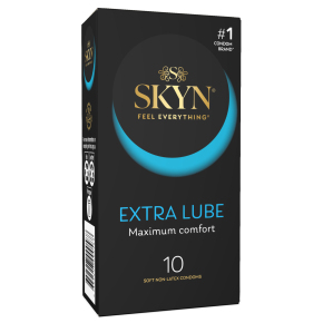 Безлатексные презервативы с дополнительной смазкой Skyn Extra Lubricated, 10 шт.
