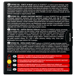 Безлатексные презервативы с точечной структурой Skyn Intense Feel, 3 шт.