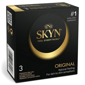 Классические безлатексные презервативы Skyn Original, 3 шт.