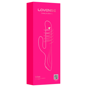 Вибратор с ротацией бусин по стволу Lovense Velvo