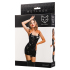 Платье Erolanta Glossy Mirabell из материала Wetlook, цвет черный, размер L