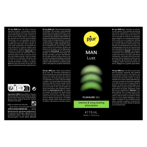 Возбуждающий гель для мужчин Pjur Man Lust, 15 мл