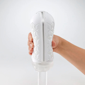 Многоразовый мастурбатор Tenga Flip Flexy с гибким корпусом, белый