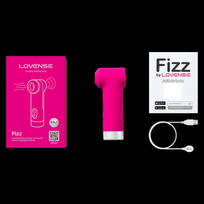 Клиторный стимулятор Lovense Fizz с всасыванием и таппингом, управление через приложение