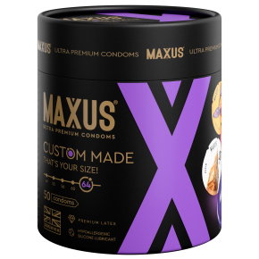 Презервативы увеличенного размера Maxus X-Edition Custom Made 64, 50 шт.