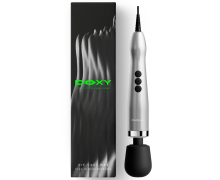 Вандовый вибромассажер Doxy Die Cast Max Plug-in, серебристый