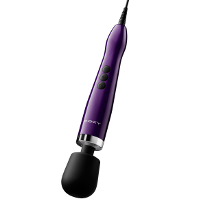 Вандовый вибромассажер Doxy Die Cast Max Plug-in, фиолетовый