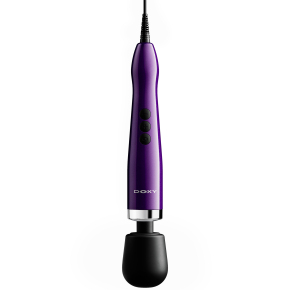 Вандовый вибромассажер Doxy Die Cast Max Plug-in, фиолетовый