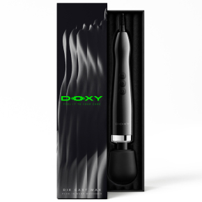Вандовый вибромассажер Doxy Die Cast Max Plug-in, черный