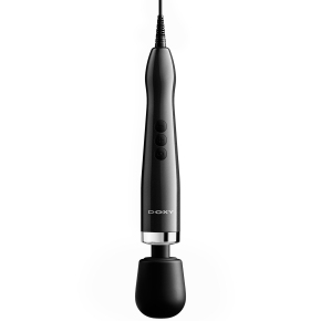 Вандовый вибромассажер Doxy Die Cast Max Plug-in, черный