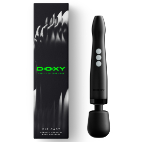 Компактный беспроводной вандовый Doxy Die Cast Compact в металлическом корпусе, черный