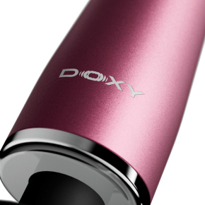 Компактный беспроводной вибромассажер Doxy Go 2.0 в алюминиевом корпусе, розовый