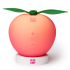 Бесконтактный клиторальный стимулятор Romp Pink Peach
