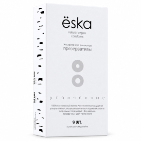 Утонченные латексные презервативы Ёska, 9 шт.