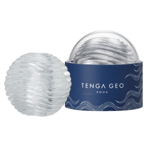 Мастурбатор Tenga Geo 2 Aqua с волнообразным рельефом