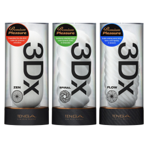 Мастурбатор Tenga 3Dx Spiral со спиральным внутренним рельефом