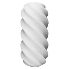 Мастурбатор Tenga 3Dx Spiral со спиральным внутренним рельефом