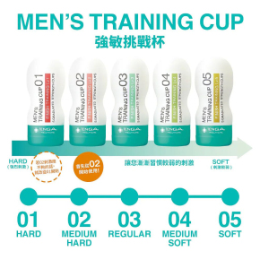 Тренировочный мастурбатор Tenga Men's Training Cup Finish Training Lv. 3 со средней стимуляцией
