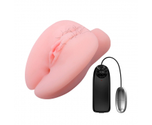 Мастурбатор вагина и анус с выносным пультом Little Butt