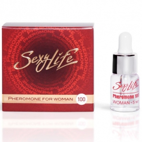 Sexy Life Pheromone 100 for Women, 5 мл &mdash; концентрат 100% феромонов для женщин