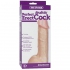 Vac-U-Lock 7" Realistic Perfect Erect, телесная — насадка для системы Харнесс «юношеская эрекция», 12.7×4.8 см