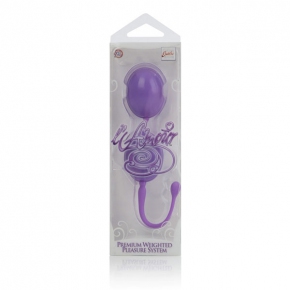 Вагинальные шарики L'Amour Premium Weighted Pleasure System, фиолетовые