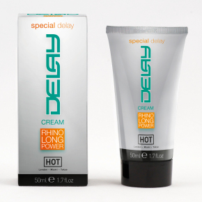 Hot Delay Cream, 50 мл — мужской крем для продления полового акта
