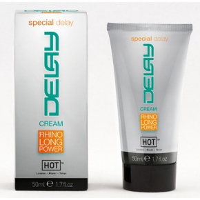 Hot Delay Cream, 50 мл — мужской крем для продления полового акта