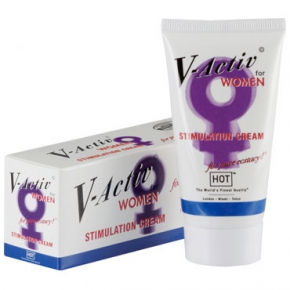 Hot V-Activ Woman Stimulation Cream, 50 мл — возбуждающий крем для женщин