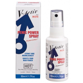 Возбуждающий спрей для мужчин Hot V-Active Penis Power Spray, 50 мл