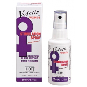 Возбуждающий спрей для женщин Hot V-Activ Woman Stimulation Spray, 50 мл