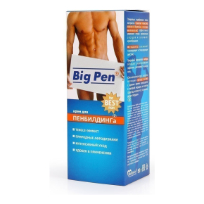 Крем для увеличения члена Биоритм Big Pen, 50 г